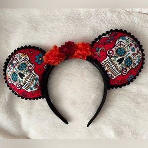 Day of the dead Mickey Minnie Disney Ears